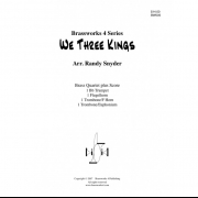 ウィー・スリー・キングス (金管四重奏)【We Three Kings】
