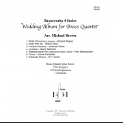 金管四重奏のためのウェディング・アルバム (金管四重奏)【Wedding Album for Brass Quartet】