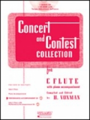 フルートのためのコンサート＆コンテスト・コレクション（ピアノ伴奏譜のみ）【Concert And Contest Collection For C Flute】