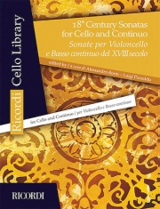 18世紀のソナタ集 (チェロ+ピアノ）【18th Century Sonatas for Cello and Continuo】