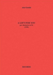 あなたのための贈り物（アダ・ジェンティーレ） (クラリネット）【A gift for you】