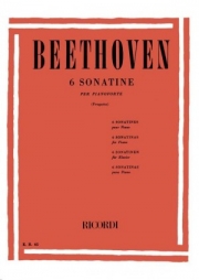 6つのソナチネ（ベートーヴェン）（ピアノ）【6 Sonatinas】