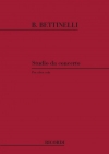協奏曲の学習（ブルーノ・ベッティネッリ） (オーボエ）【Studio da Concerto】