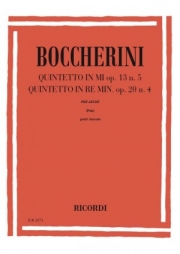 6つの五重奏曲・Vol.1（ルイジ・ボッケリーニ）（弦楽五重奏）【6 Quintets Vol.1】