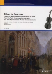 コンクール用小品・Vol.1（ヴィオラ+ピアノ）【Pièces de Concours Volume 1】