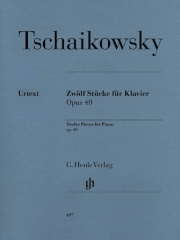 12のピアノ小品・Op.40（ピョートル・チャイコフスキー）（ピアノ）【12 Piano Pieces Op. 40】