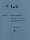 3つのソナタ（バッハ） (ヴァイオリン+ピアノ）【Three Sonatas for Violin and Piano (Harpsichord) BWV 1020,】
