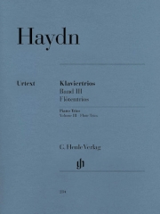 ピアノ三重奏曲・Vol.3（フランツ・ヨーゼフ・ハイドン）（ミックス二重奏+ピアノ）【Piano Trios – Volume 3】
