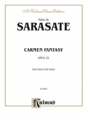カルメン幻想曲・Op.25（パブロ・デ・サラサーテ）(ヴァイオリン+ピアノ）【Carmen Fantasy, Opus 25】