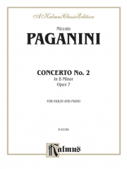 協奏曲・No.2・ロ短調・Op.7（ニコロ・パガニーニ）(ヴァイオリン+ピアノ）【Concerto No. 2 in B Minor, Opus 7】