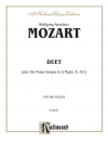 デュエット（モーツァルト）(ヴァイオリン二重奏）【Duet (after the Piano Sonata in A Major, K. 331)】
