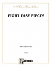 8つのやさしい小品  (ヴァイオリン三重奏）【Eight Easy Pieces】