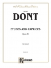 エチュードとカプリス・Op.35（ヤーコプ・ドント）(ヴァイオリン）【Etudes and Caprices, Opus 35】
