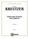 42の練習曲（ロドルフ・クレゼール）(ヴァイオリン）【Forty-two Studies or Caprices】