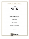 4つの小品・Vol.2・Op.17（ヨセフ・スク）(ヴァイオリン+ピアノ）【Four Pieces, Opus 17, Volume II】
