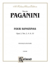 4つのソナチネ・Op.2（ニコロ・パガニーニ）(ヴァイオリン+ピアノ）【Four Sonatinas, Opus 2 Nos. 2, 4, 6, 10】