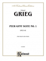 ペール・ギュント組曲・No.1・Op.46（エドヴァルド・グリーグ）(ヴァイオリン+ピアノ）【Peer Gynt Suite No. 1, Opus 46】