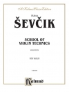ヴァイオリン・テクニック教本・Op.1・Vol.4（オタカール・シェフチーク）(ヴァイオリン）【School of Violin Technics, Opus 1, Volume IV】