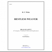 レストレス・ウィーバー (ドナルド・H・ホワイト) (金管四重奏)【Restless Weaver】