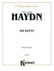 6つのデュエット （フランツ・ヨーゼフ・ハイドン）(ヴァイオリン二重奏）【Six Duets】