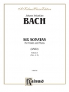 6つのソナタ・Vol.1 (バッハ)  (ヴァイオリン+ピアノ）【Six Sonatas, Volume I】