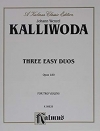 3つのやさしいデュエット・Op.180 （ヨハン・ヴェンツェル・カリヴォダ）(ヴァイオリン二重奏）【Three Easy Duos, Opus 180】