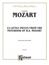 12の小品（レオポルト・モーツァルト）（ヴァイオリン+ピアノ）【Twelve Little Pieces from the Notebook of Wolfgang Mozart】