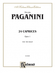 24のカプリス・Op.1（ニコロ・パガニーニ）（ヴァイオリン）【Twenty-four Caprices, Opus 1】