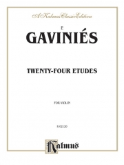 24の練習曲（ピエール・ギャヴィニエ）（ヴァイオリン）【Twenty-four Etudes】