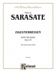 ツィゴイネルワイゼン・Op.20（パブロ・デ・サラサーテ） (ヴァイオリン+ピアノ）【Zigeunerweisen (Gypsy Melodies), Opus 20】