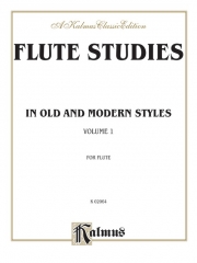 古いスタイルと新しいスタイルの練習曲・Vol.1  (フルート）【Flute Studies in Old and Modern Styles, Volume I】