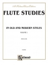 古いスタイルと新しいスタイルの練習曲・Vol.1  (フルート）【Flute Studies in Old and Modern Styles, Volume I】