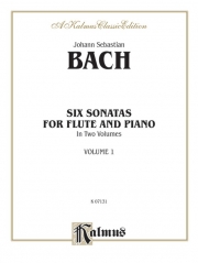 6つのソナタ・Vol.1 (BWV 1030-1032) （バッハ）(フルート二重奏）【Six Sonatas, Volume I (BWV 1030-1032)】