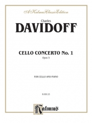 チェロ協奏曲・No.1（チャールズ・ダヴィドフ）（チェロ+ピアノ）【Cello Concerto No. 1】