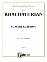 コンサート・ラプソディー（アラム・ハチャトゥリアン）（チェロ+ピアノ）【Concert Rhapsody】