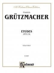 エチュード・Op.38（フリードリヒ・グリュッツマッハー）（チェロ）【Etudes, Opus 38】
