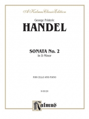 ソナタ・No.2・二短調 (ヘンデル)（チェロ+ピアノ）【Sonata No. 2 in D Minor】
