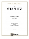 協奏曲・ニ長調・Op.1（カール・シュターミッツ）（ヴィオラ+ピアノ）【Concerto in D Major, Opus 1】