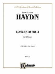 ホルン協奏曲・第2番・ニ長調（フランツ・ヨーゼフ・ハイドン） (ホルン+ピアノ）【Horn Concerto No. 2 in D Major】