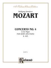 ホルン協奏曲・No.4・変ホ長調・K.495（モーツァルト） (ホルン+ピアノ）【Horn Concerto No. 4 in E-flat Major, K. 495】