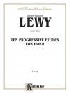 10の発展的な練習曲（Jos. Rudolph Lewy） (ホルン）【Ten Progressive Etudes】