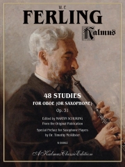 48の練習曲（フランツ・ヴィルヘルム・フェルリンク） (テナーサックス）【48 Studies for Oboe】
