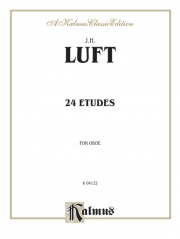 24の練習曲（ヨハン＝ハインリヒ・ルフト） (オーボエ）【Twenty-four Studies】