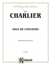 コンクールのための独奏曲（テオ・シャルリエ）（トランペット+ピアノ）【Solo de Concours】