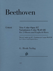 トリオ・ハ長調・Op.87 （ベートーヴェン）（オーボエ三重奏）【Trio in C Major, Op.87】