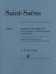 七重奏曲・変ホ長調・Op.65（カミーユ・サン＝サーンス）（トランペット+弦楽五重奏+ピアノ）【Septet In E-Flat Major, Op. 65】