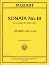 ソナタ・No.18・ト長調・K. 301/293a（モーツァルト）(フルート+ピアノ）【Sonata No. 18 in G major, K. 301/293a】