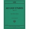 40のやさしい練習曲・Op.70（ゼバスティアン・リー） (チェロニ重奏)【40 Easy Etudes, Opus 70】