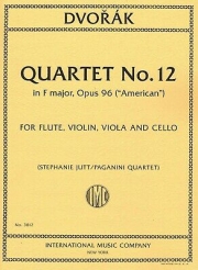 四重奏曲・No.12・ヘ長調・Op.96（アントニン・ドヴォルザーク）（フルート+弦楽三重奏）【Quartet No. 12 in F major, Opus 96】