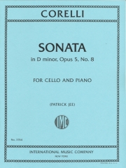ソナタ・ニ短調・Op.5・No.8（アルカンジェロ・コレッリ）（チェロ+ピアノ）【Sonata in D minor, Opus 5, No. 8】